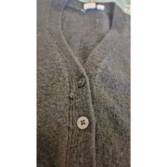 Gap XS Black Long Sleeve Button Up Sweater - Picture 6 of 10